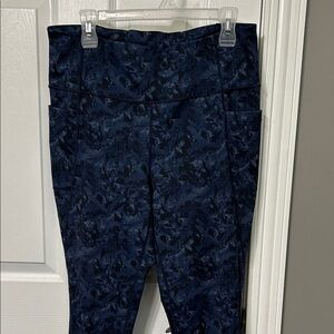 Lole Midnight Blue Patterned Leggings